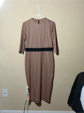 Women’s Size Large Unbranded Geometric Print Midi Dress
